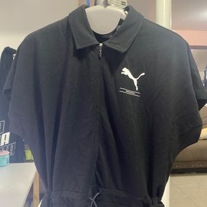 Puma Womens Classics Woven Jumpsuit